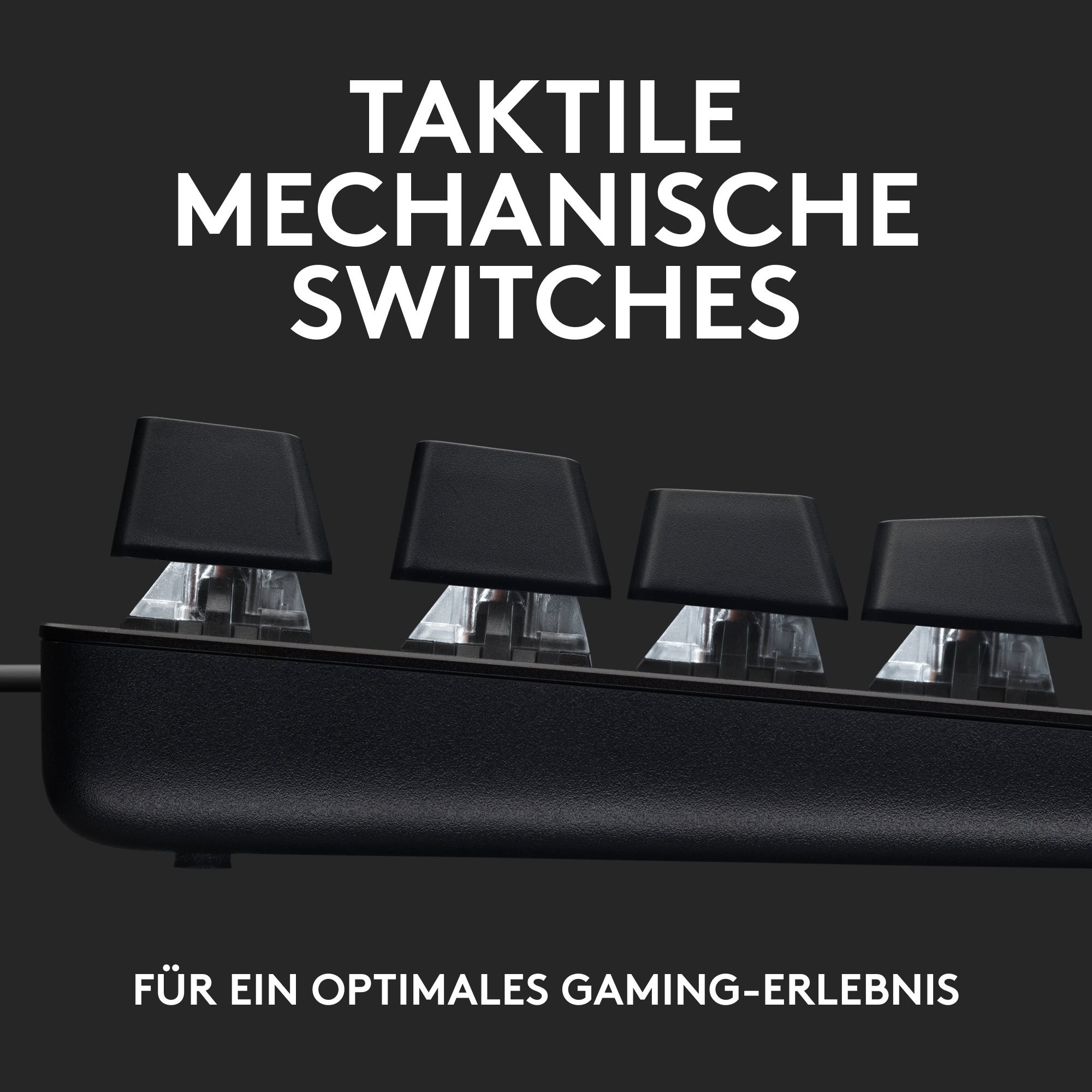 Gaming Keyboard Logitech G413 SE Mechanical Gaming Keyboard Black - DE ...