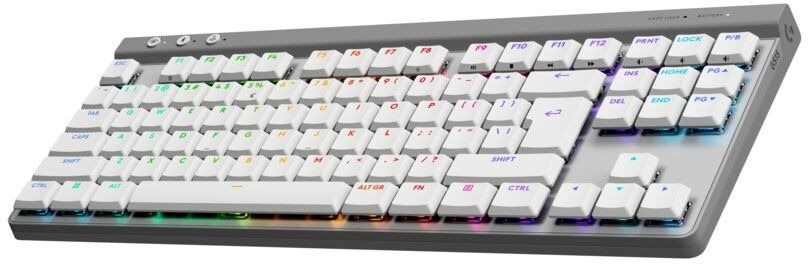 Gaming Keyboard Logitech G515 TKL Lightspeed Tactile White - US INTL ...