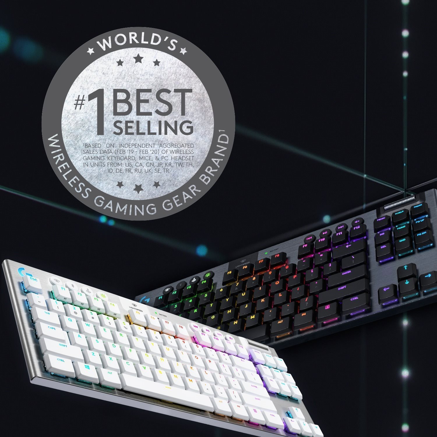 Gaming Keyboard Logitech G915 LIGHTSPEED TKL Wireless RGB GL Linear, Carbon - CZ/SK ...