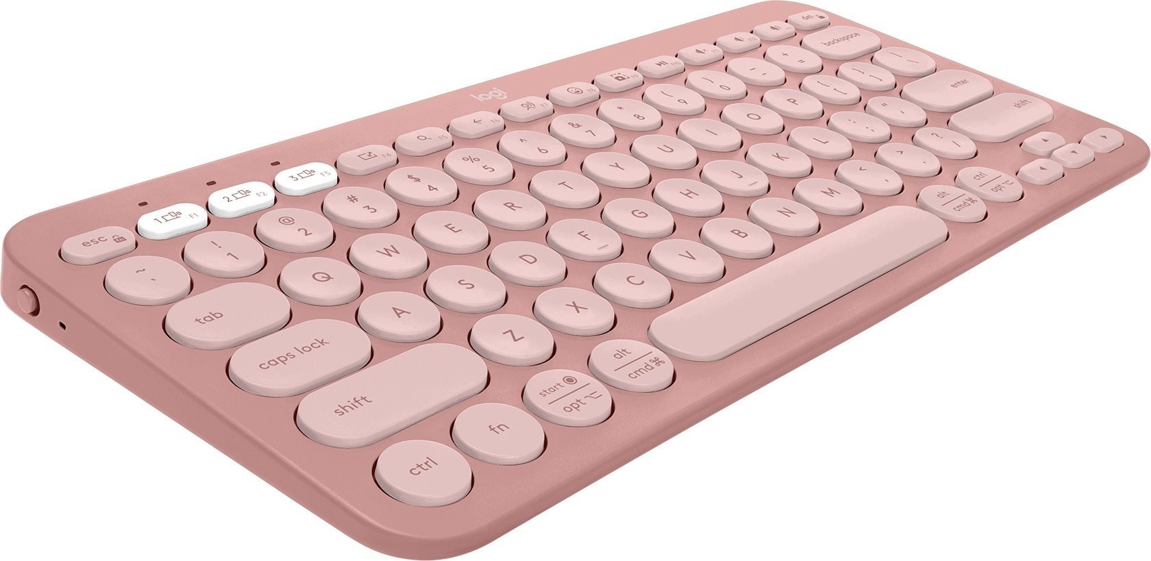 Tastatur Logitech Pebble Keyboard 2 K380s, Rose - US INTL ...