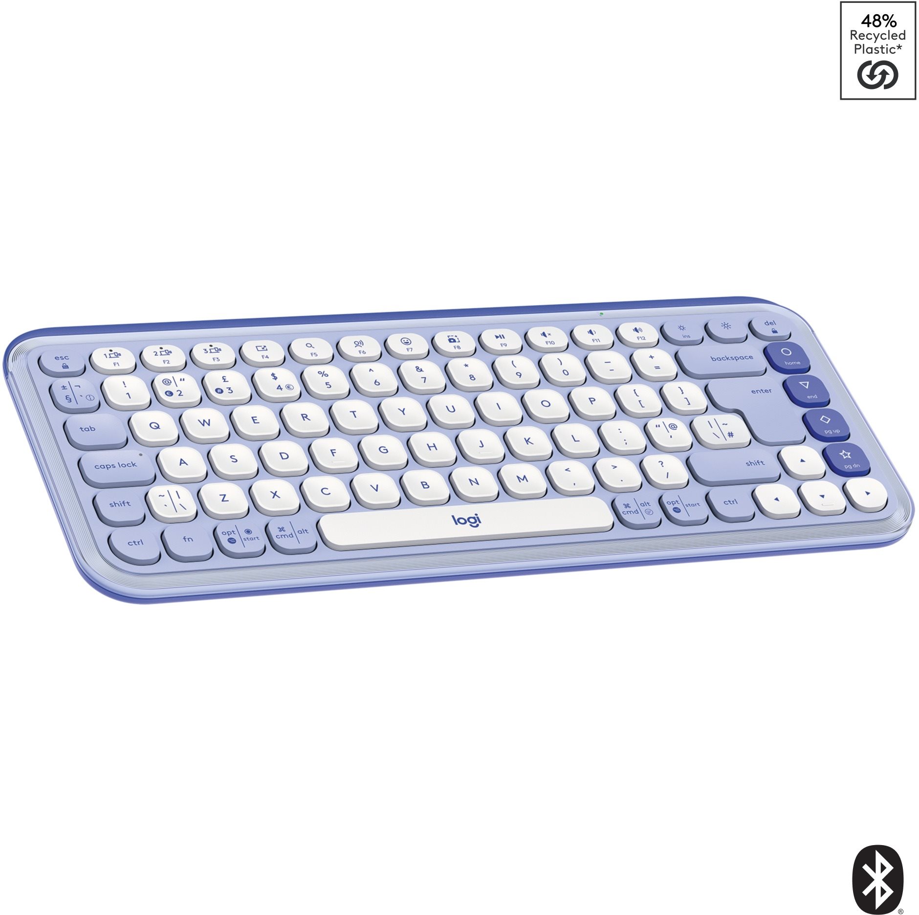 Keyboard Logitech Pop Icon Keyboard, Lilac - US INTL ...