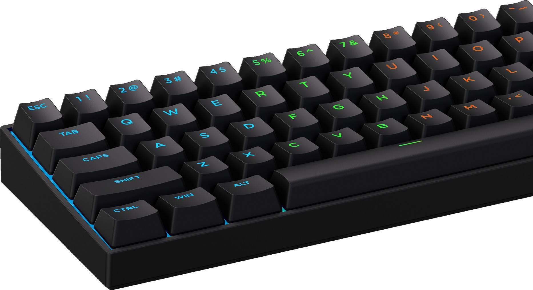 Keyboard MCHOSE Ace 60 Pro Hall Effect KTEK Magnetic Switch - Black ...