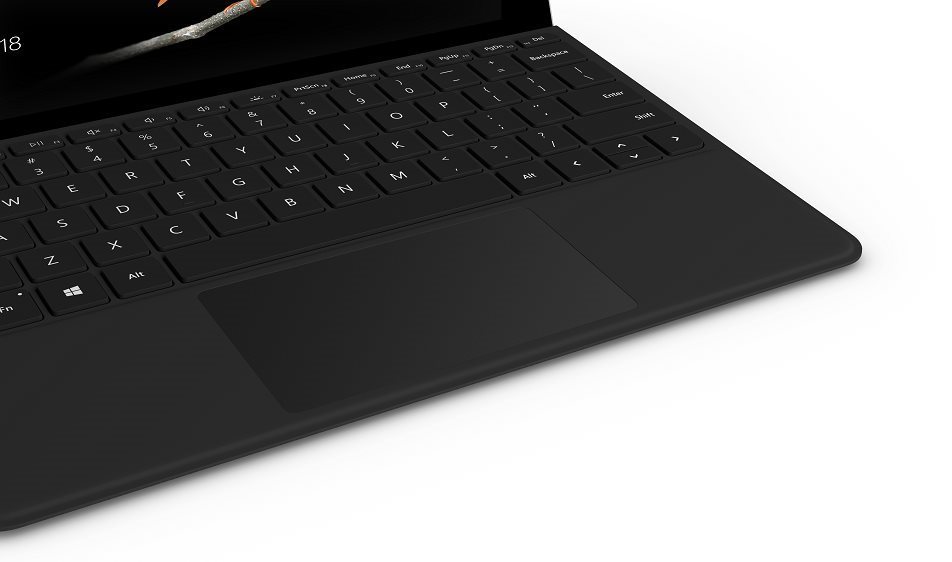 Billentyűzet Microsoft Surface Go 3/ Go 4 Type Cover Black Magyar Jellemzők/technológia