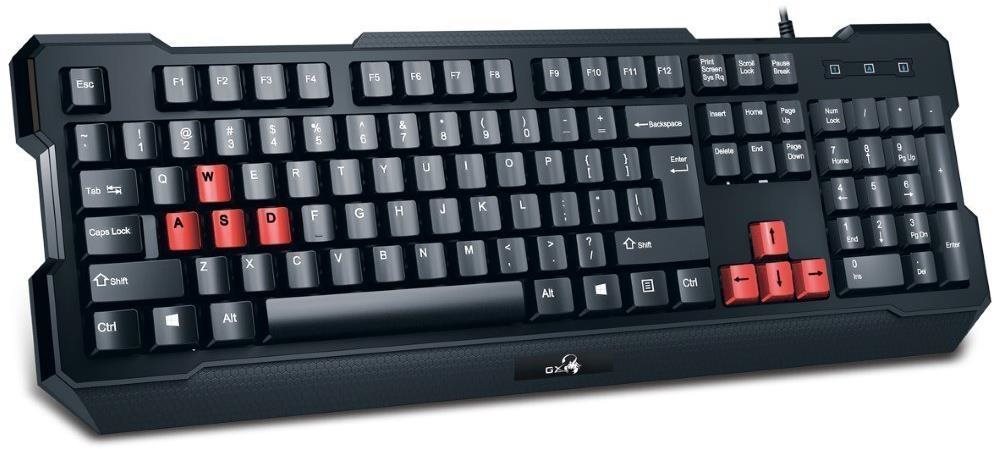 Gaming Keyboard Keyboard Genius GX GAMING Scorpion K210 - CZ/SK Lateral view