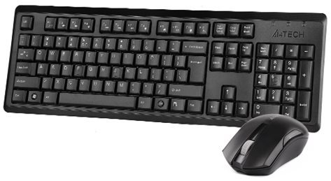 Keyboard and Mouse Set A4tech 4200N CZ Screen