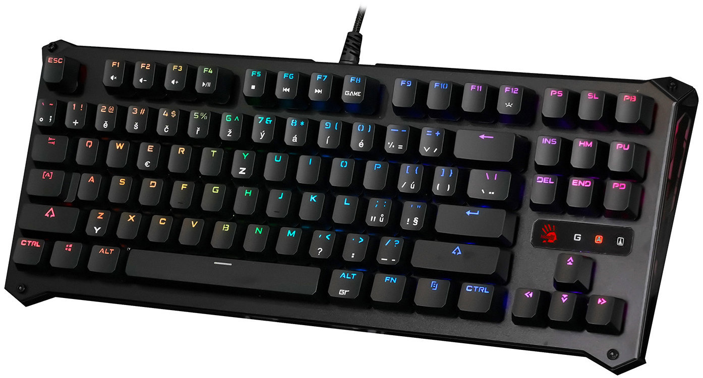Gaming Keyboard A4tech Bloody B930 Orange Switch, USB, black - CZ ...