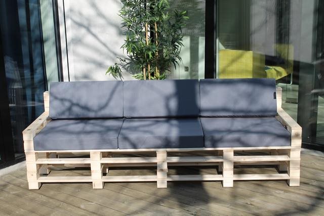 Garden Bench Moduleta Garden Three-seater Screen