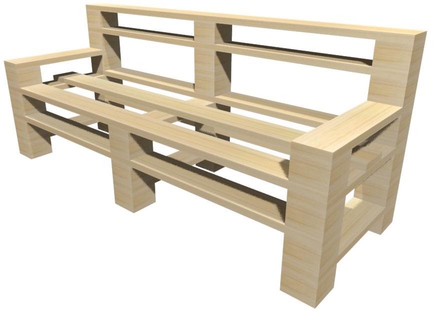Garden Bench Moduleta Child Seat Lifestyle