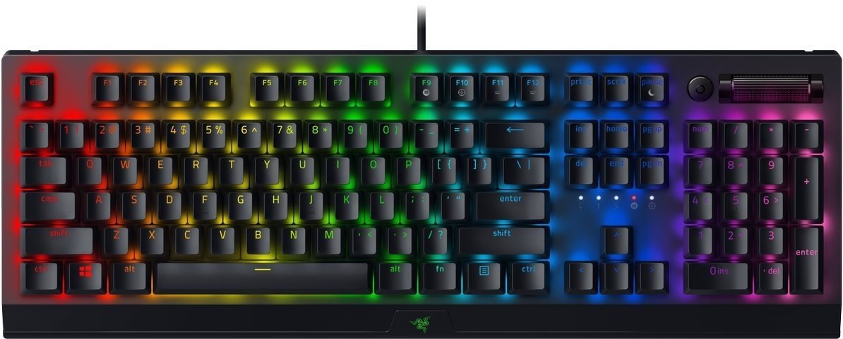Gaming Keyboard Razer BlackWidow V3 (Green Switch) Screen