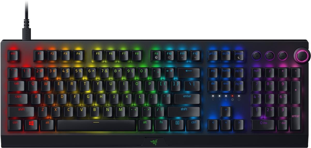 Gaming-Tastatur Razer BlackWidow V3 Pro (Yellow Switch) Gaming Keyboard - US Layout Screen