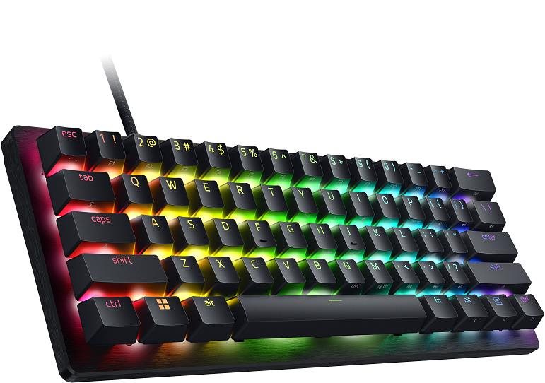 Gaming-Tastatur Razer HUNTSMAN V3 PRO MINI 60% Analog Optical Esports Keyboard, US Layout ...