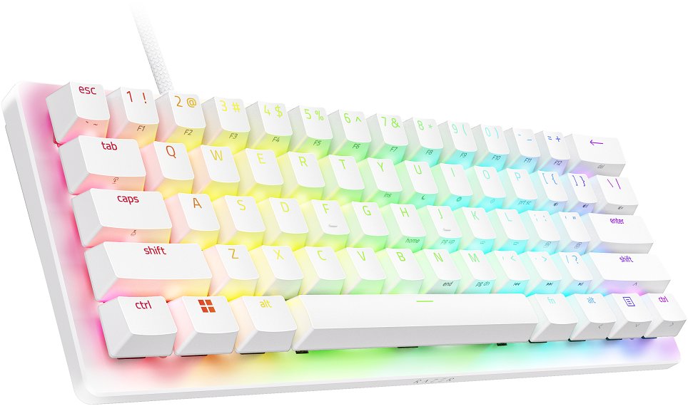 Gaming Keyboard Razer Huntsman V3 Pro Mini - White Edition - US ...