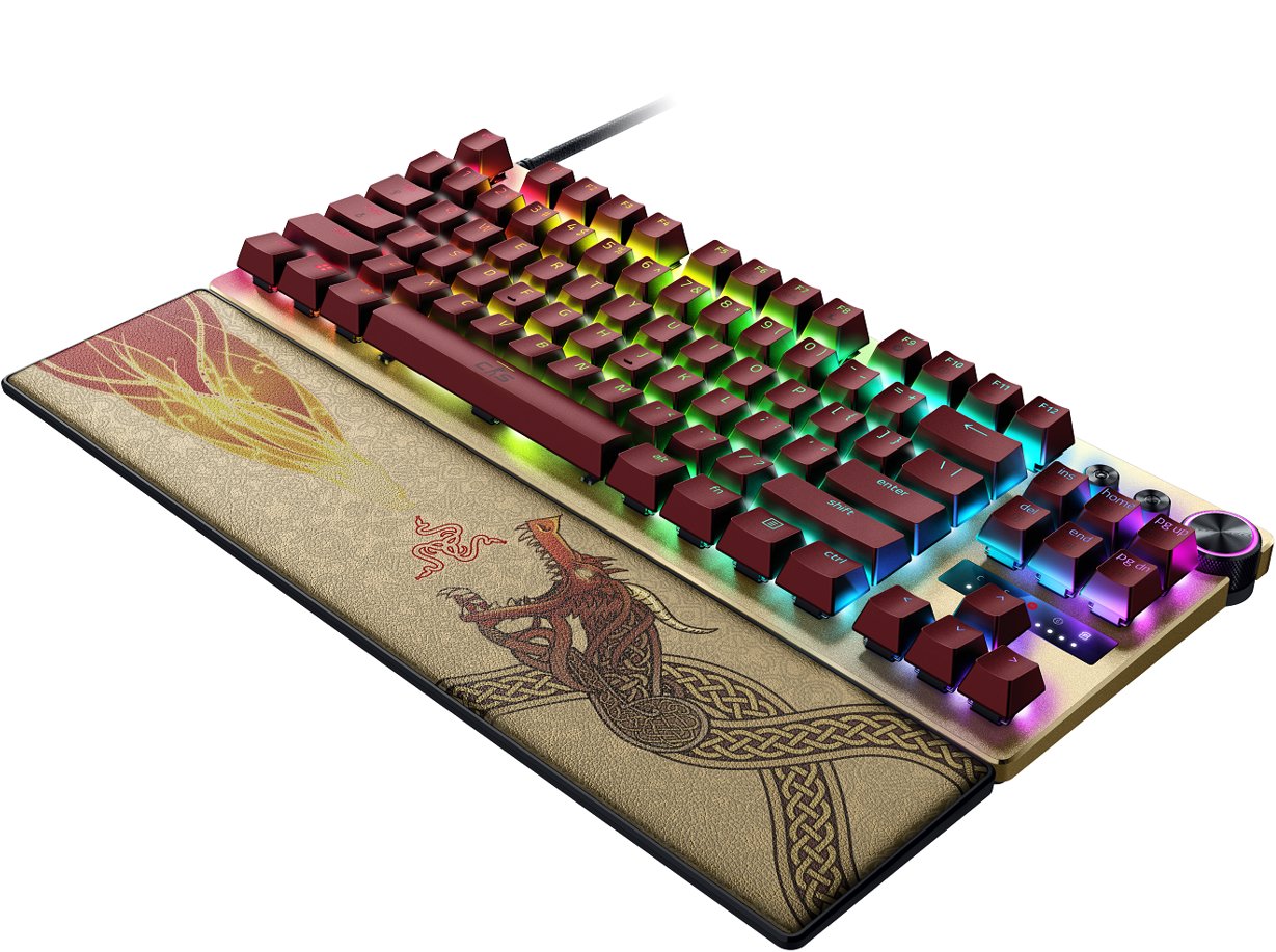 Gaming Keyboard Razer Huntsman V3 Pro Tenkeyless Counter-Strike 2 Ed. - US ...