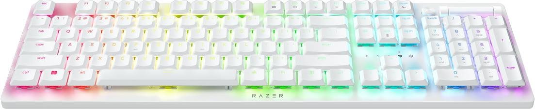 Herná klávesnica Razer DeathStalker V2 Pro (Purple Switch) – White – US Layout ...