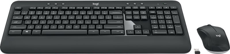 Set klávesnice a myši Logitech Wirelles Combo MK540 Magyar Screen
