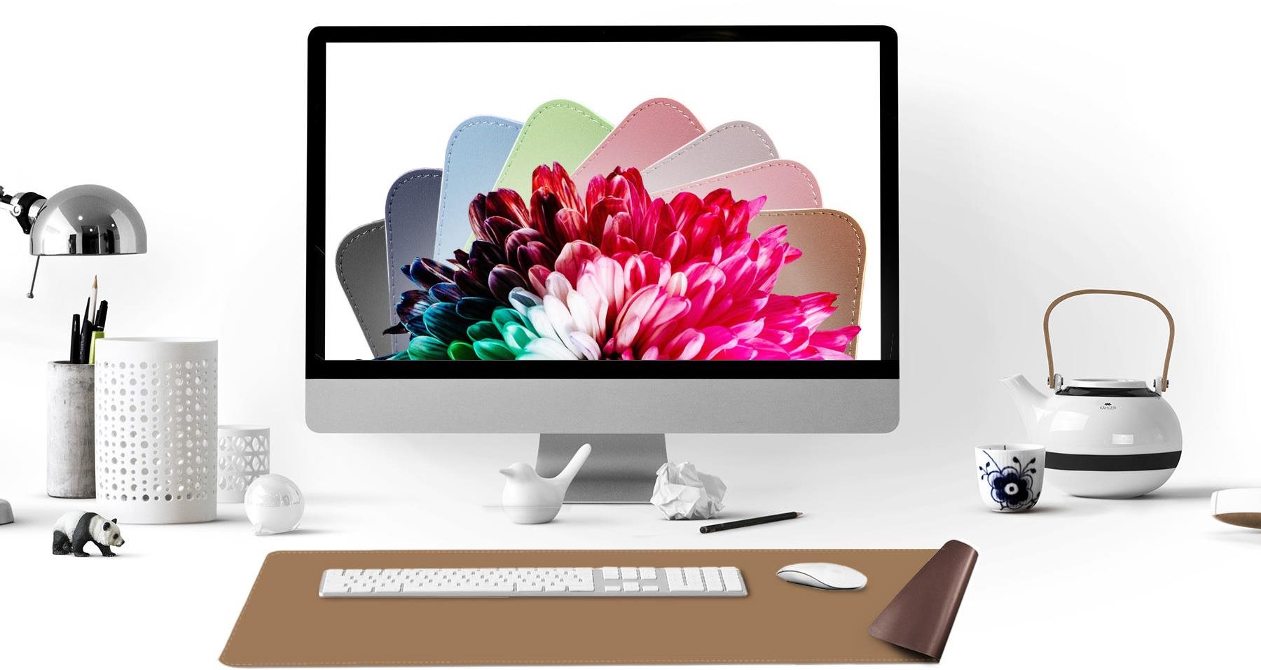 Mouse Pad MOSH Dual sided table mat dark brown / light brown M ...