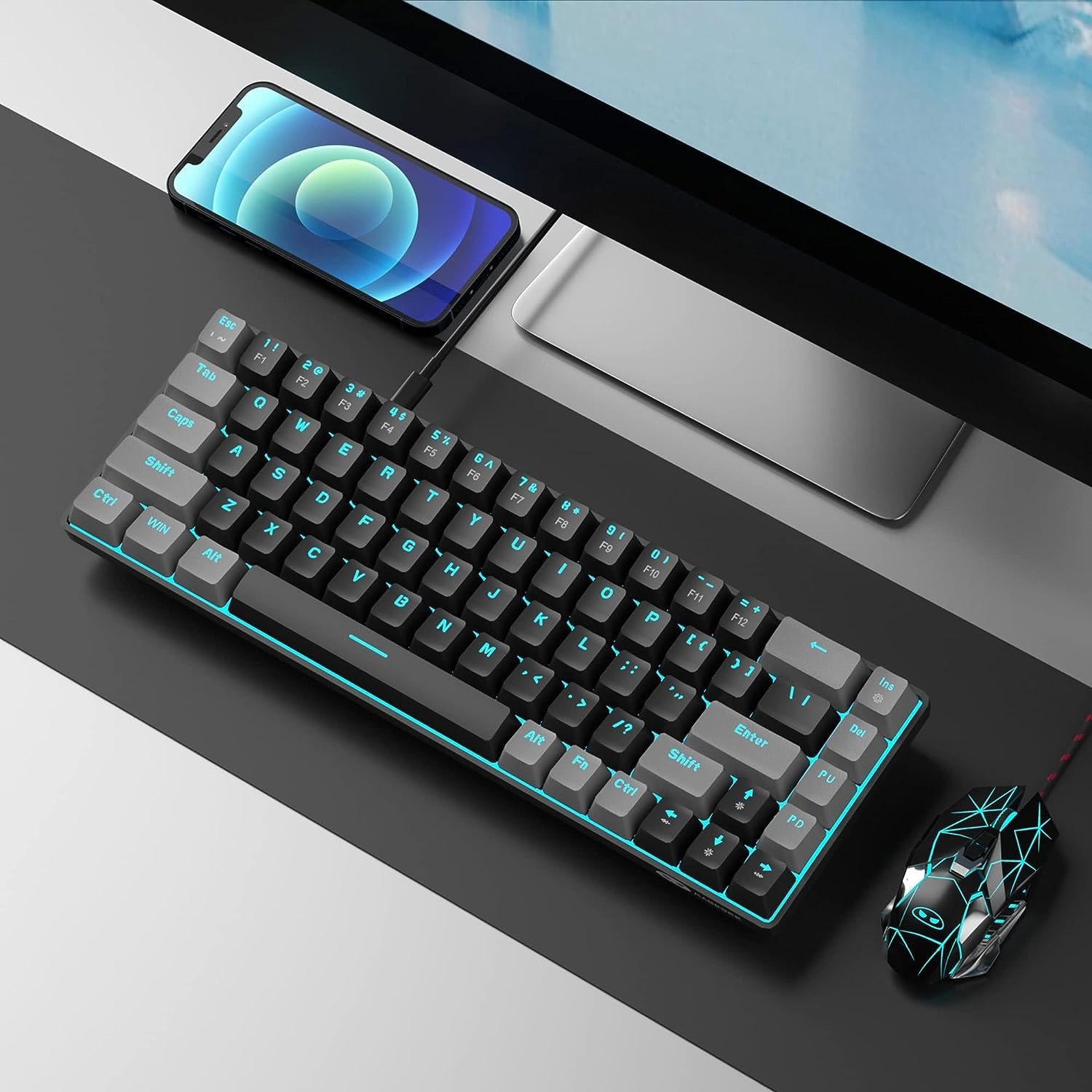 Gaming Keyboard MageGee MK-BOX-B Mechanical Keyboard - US ...