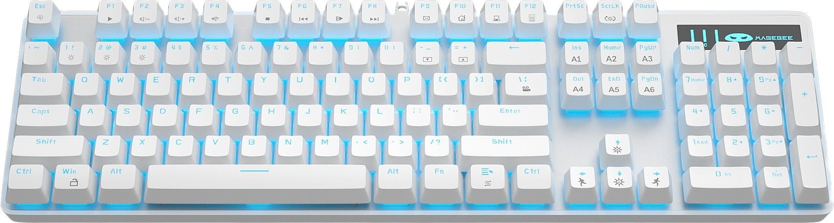 Gaming Keyboard MageGee MK-STORM-W Mechanical Keyboard - US ...