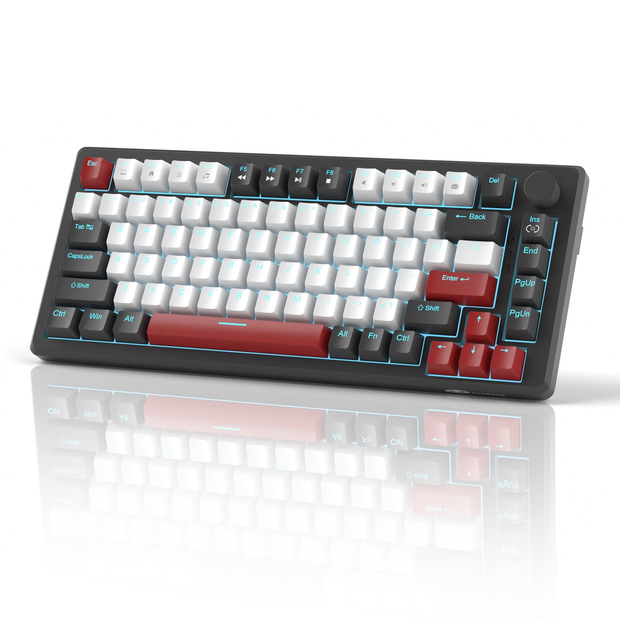 Gaming Keyboard MageGee MK-STAR75-BW Mechanical Keyboard - US ...