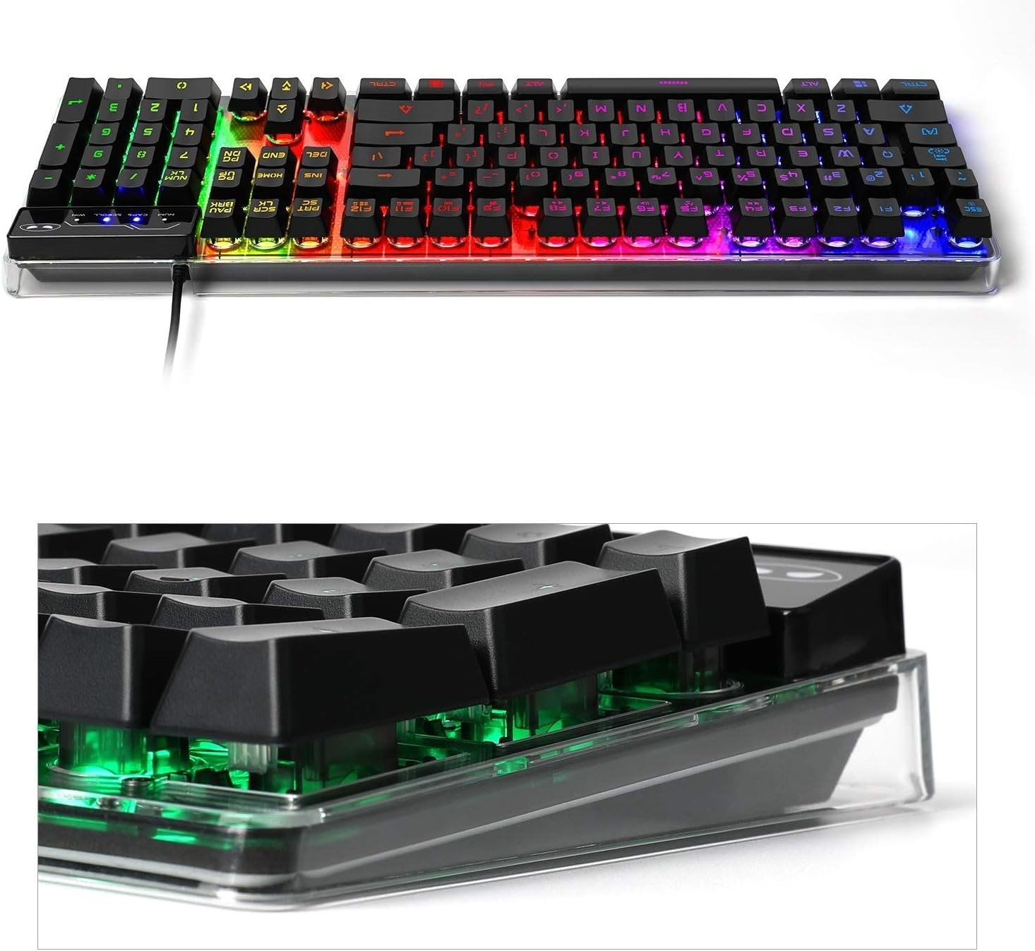 Keyboard and Mouse Set MageGee K1-B Keyboard&Mouse Combo - US ...