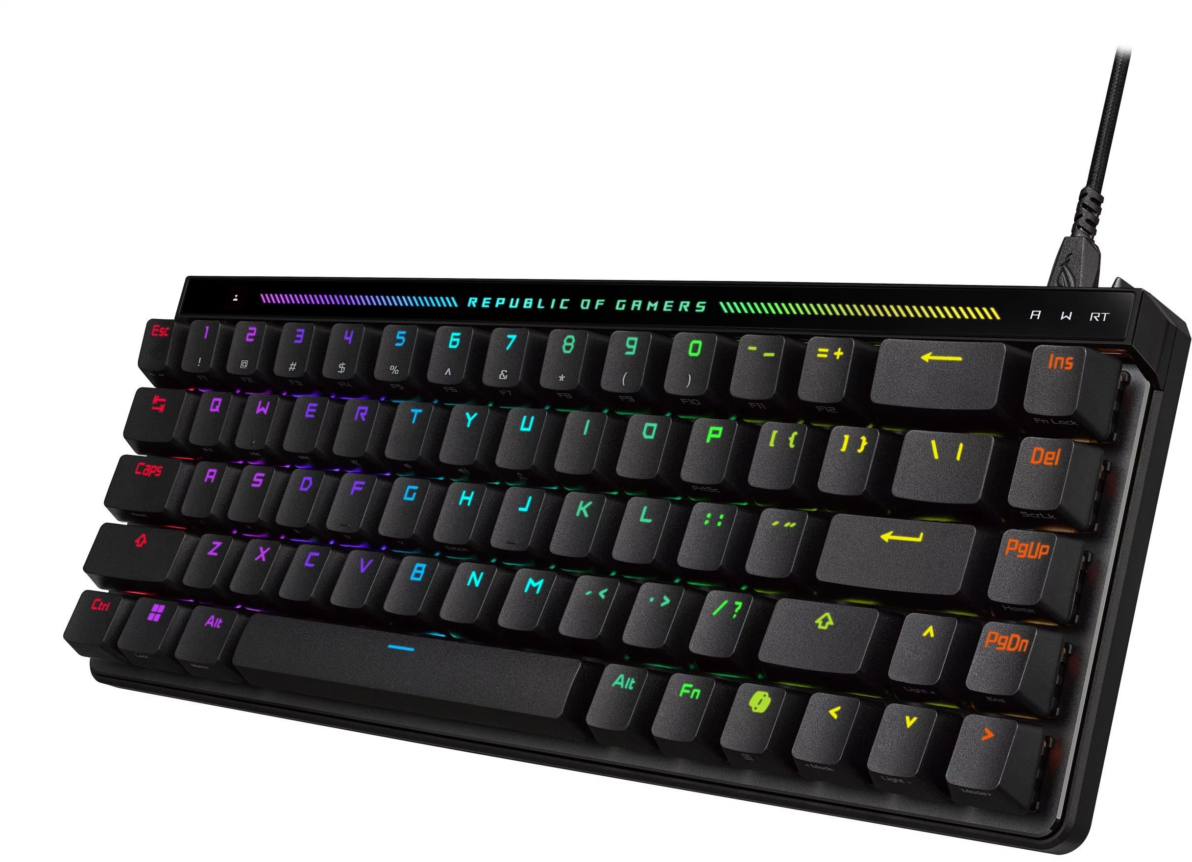 Gaming Keyboard ASUS ROG FALCHION ACE HFX (ROG HFX Magnetic / PBT) - US ...