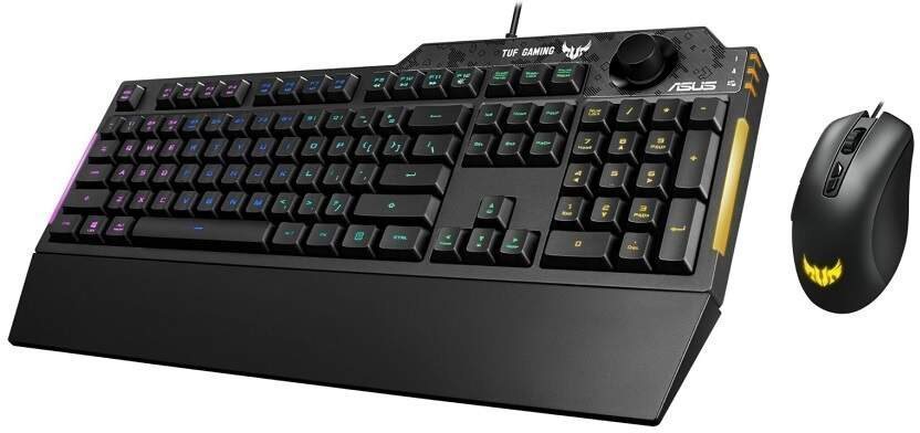 Set klávesnice a myši ASUS TUF Gaming Combo K1 & M3 – CZ/SK Screen