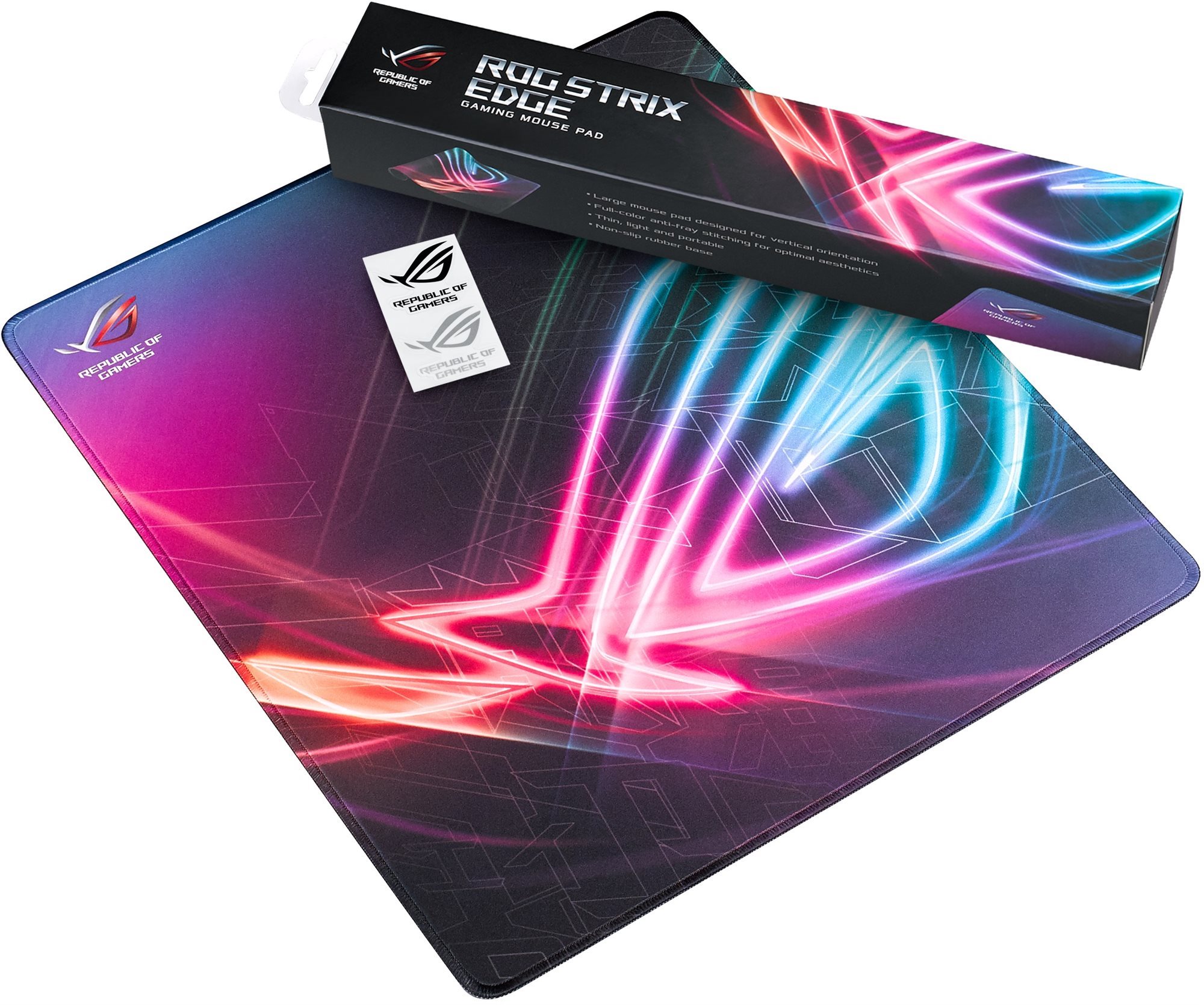 Mouse Pad ASUS ROG Strix Edge Package content