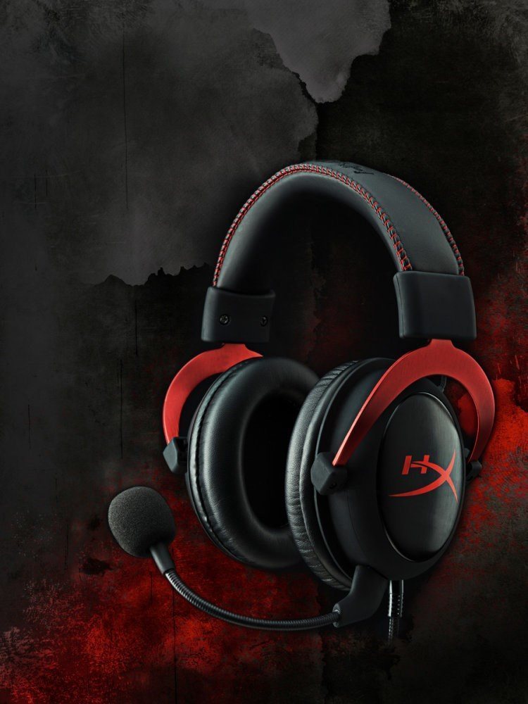 Gaming-Kopfhörer HyperX Cloud II Red Lifestyle