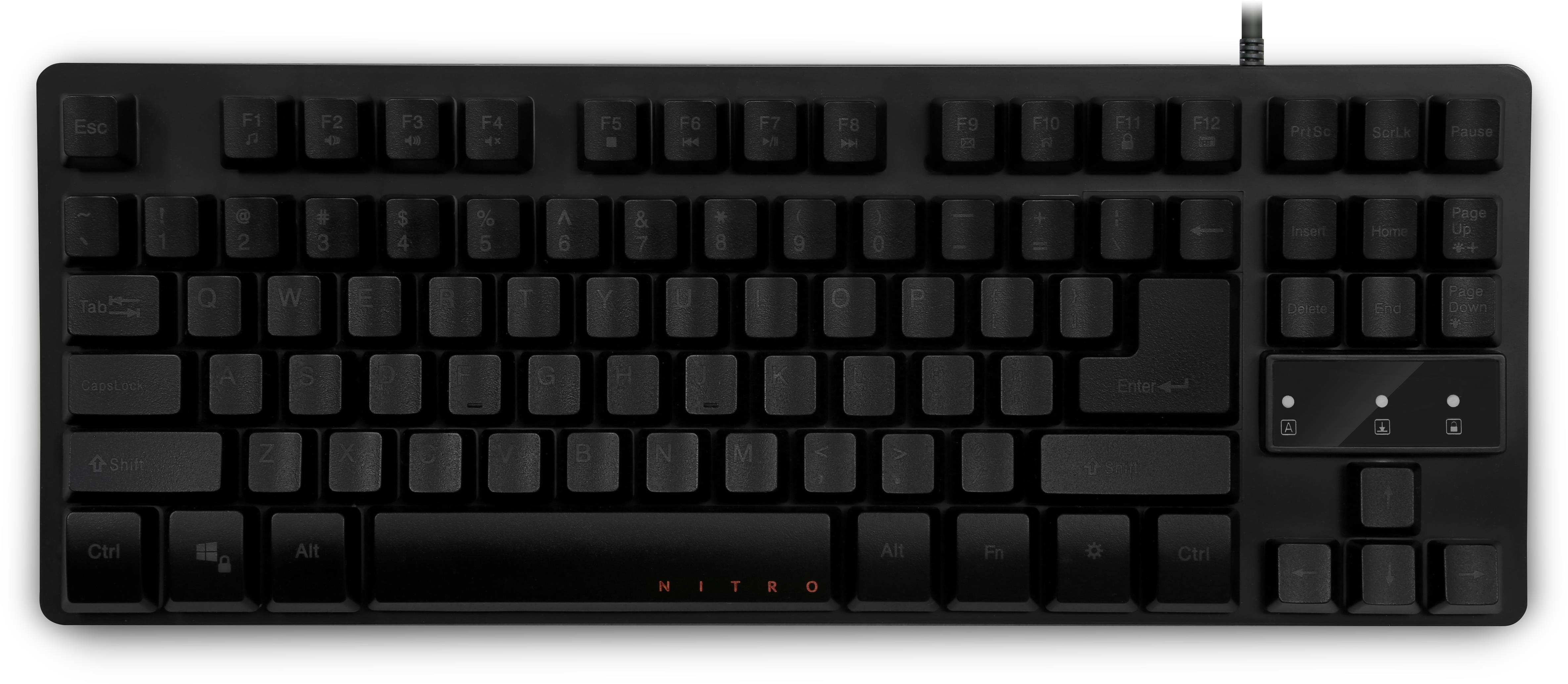 Gaming Keyboard Acer Nitro Gaming Screen