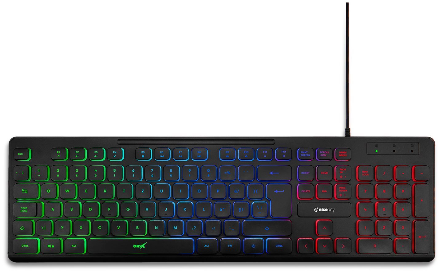 Gaming Keyboard Niceboy ORYX K100 Screen