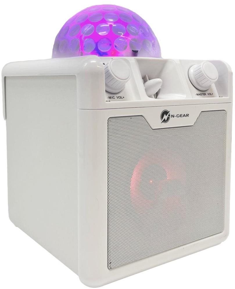 Bluetooth Speaker N-GEAR Disco Block 410 white ...