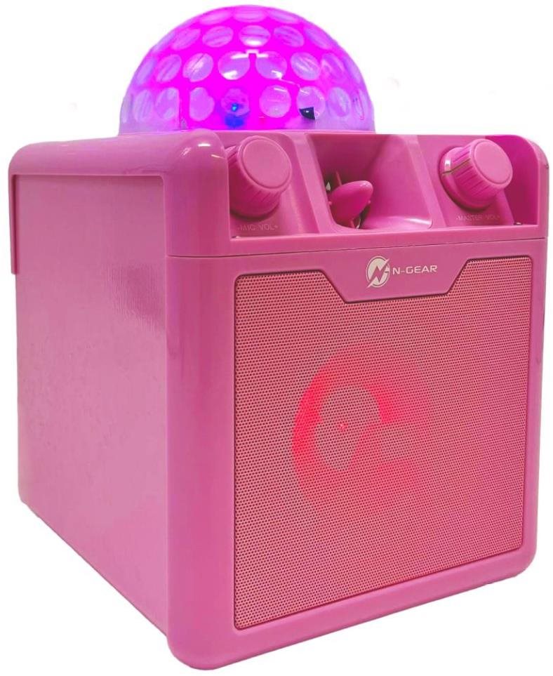 Bluetooth Speaker N-GEAR Disco Block 410 pink ...