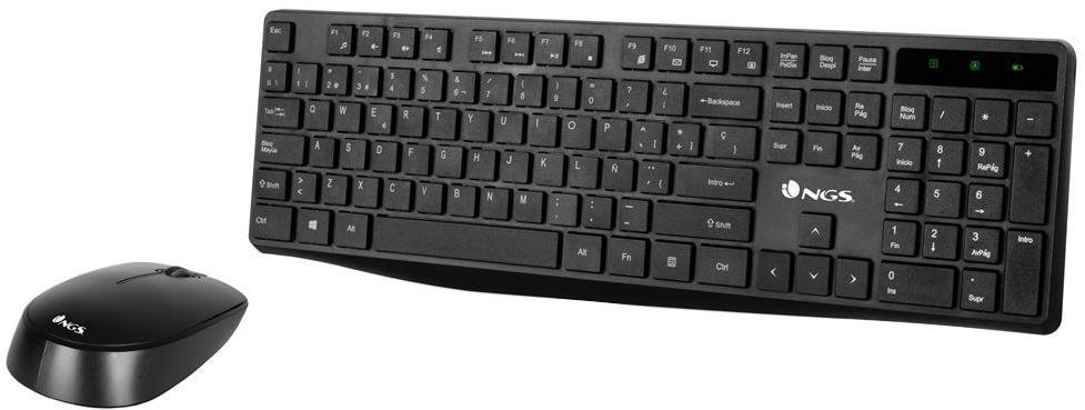 Keyboard and Mouse Set NGS ALLURE KIT - CZ/SK Screen