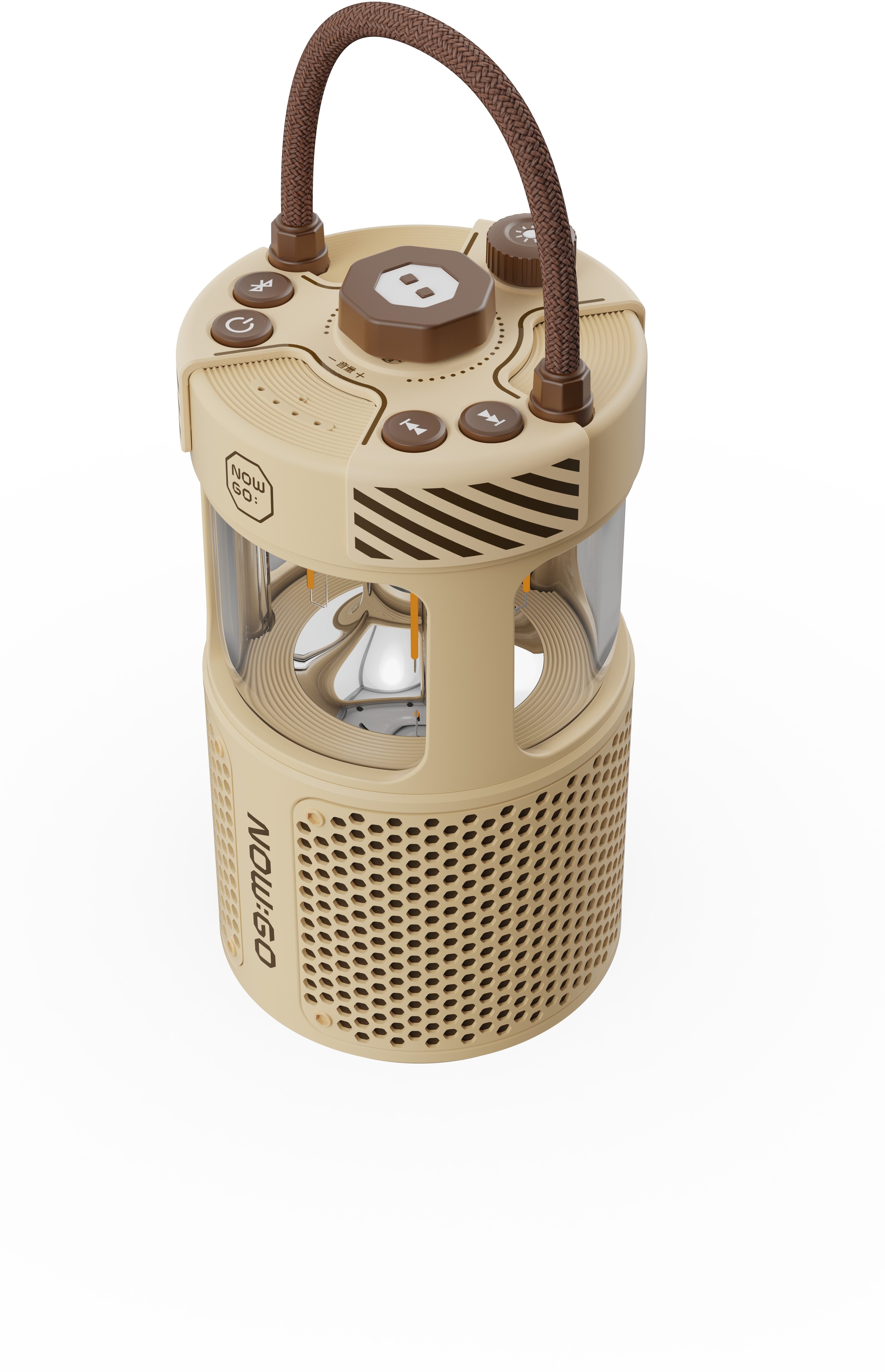 Bluetooth Speaker NowGO F1 Sandy Yellow ...