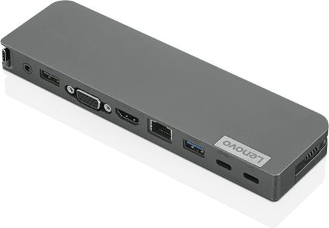 Dokkoló állomás Lenovo USB-C Mini Dock Oldalnézet