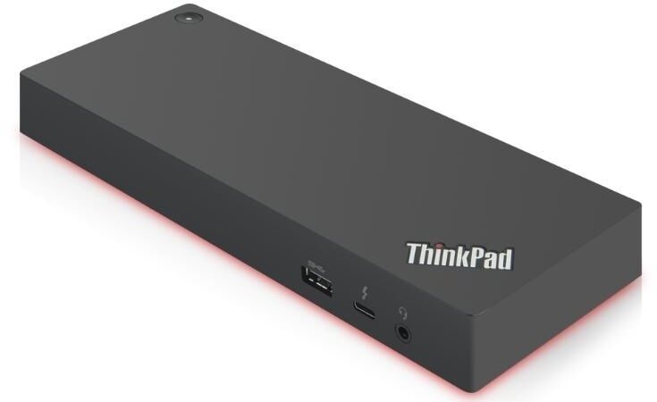 Docking Station Lenovo ThinkPad Thunderbolt 4 Workstation Dock Gen 2 Lateral view