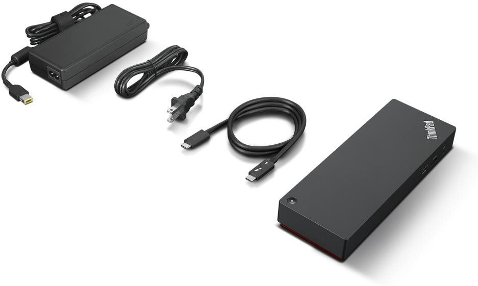 Dokkoló állomás Lenovo ThinkPad Universal Thunderbolt 4 Dock Csomag tartalma