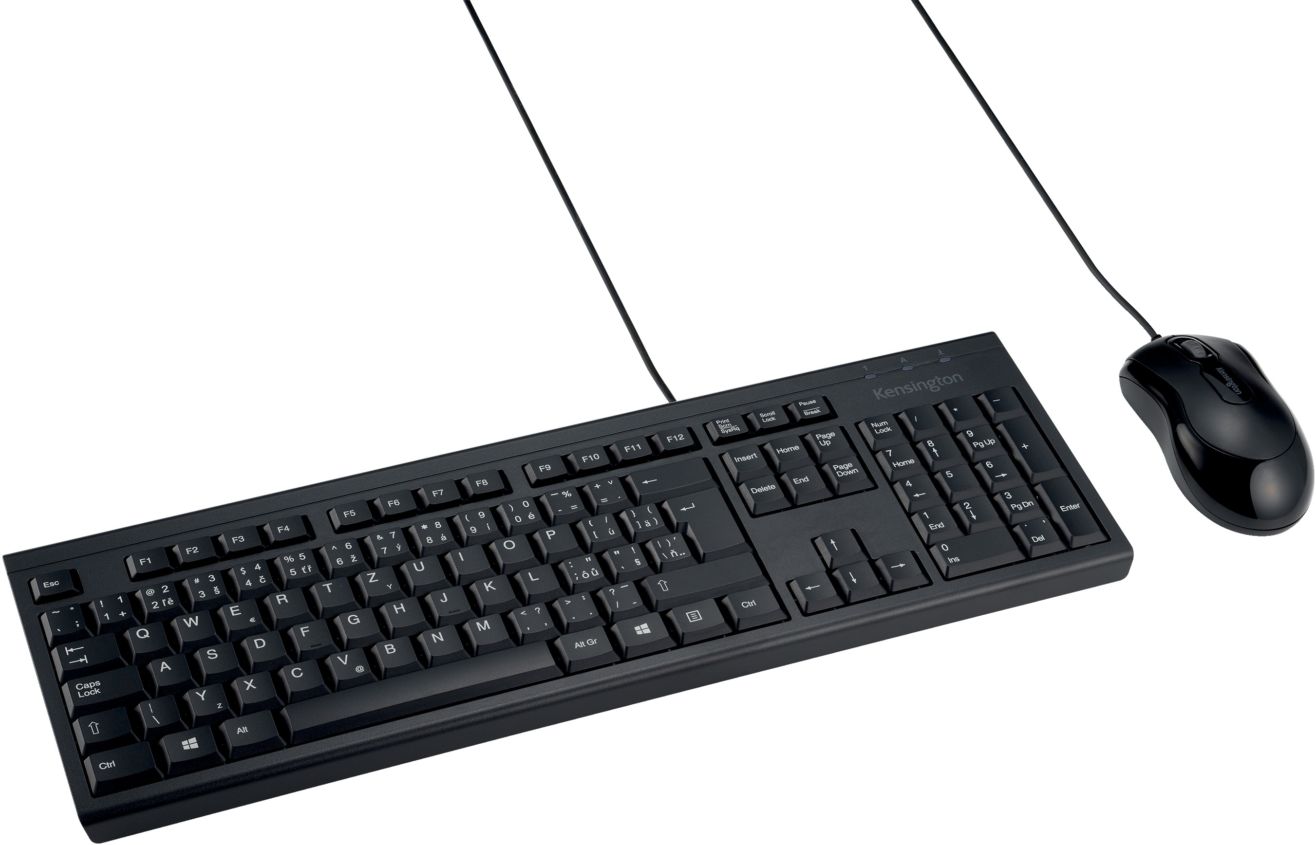 Keyboard and Mouse Set Kensington EQ KM100 EQ set black - CZ/SK ...