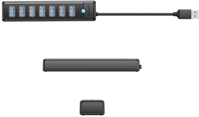 USB Hub ORICO USB Hub 7-port, USB 3.0, 1m ...