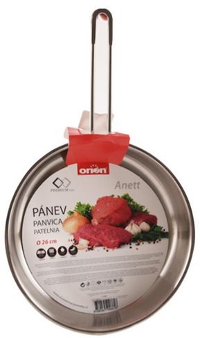 Pan Pan ANETT Stainless-steel Pan with a Diameter of 26cm Packaging/box