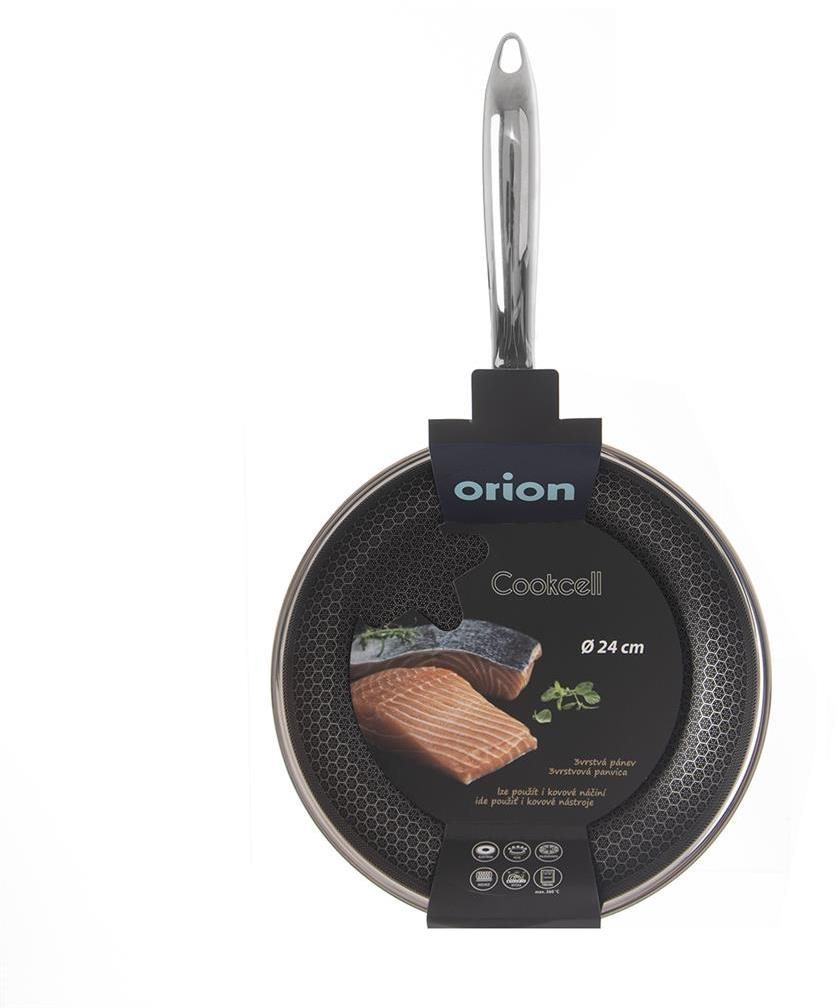 Pan ORION Frying Pan COOKCELL Non-stick Surface 3 Layers diam. 24x4.5cm Packaging/box