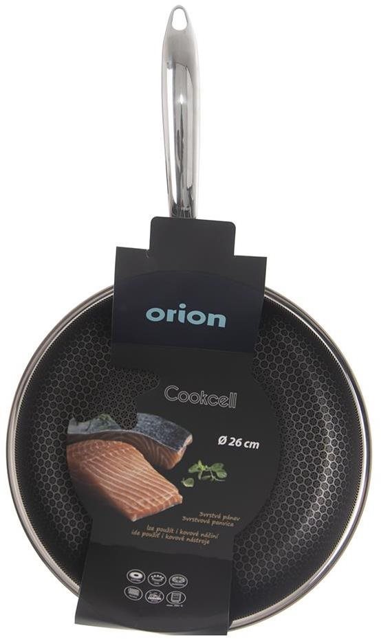 Pan ORION Frying Pan COOKCELL Non-stick Surface 3 Layers diam. 26x7.2cm Packaging/box