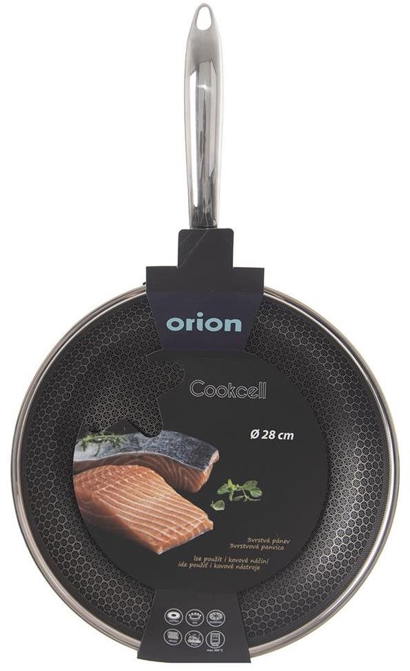Pan ORION Frying Pan COOKCELL Non-stick Surface 3 Layers diam. 28x4.5cm Packaging/box