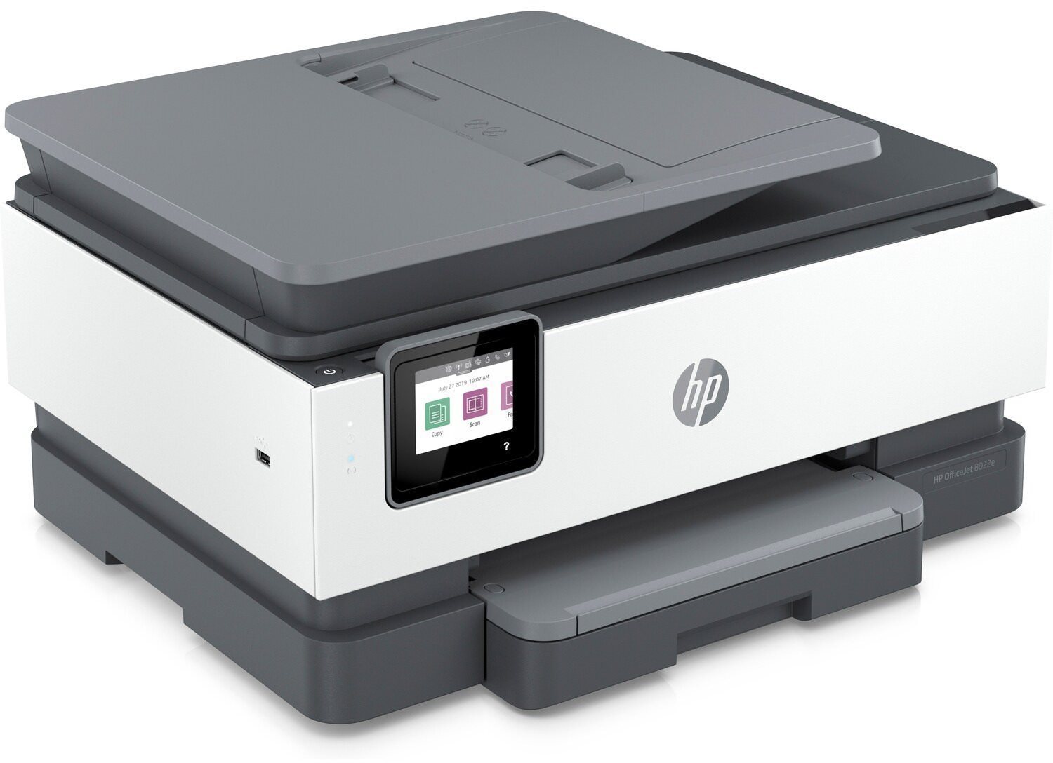 Inkjet Printer HP OfficeJet Pro 8022e All-in-One Lateral view