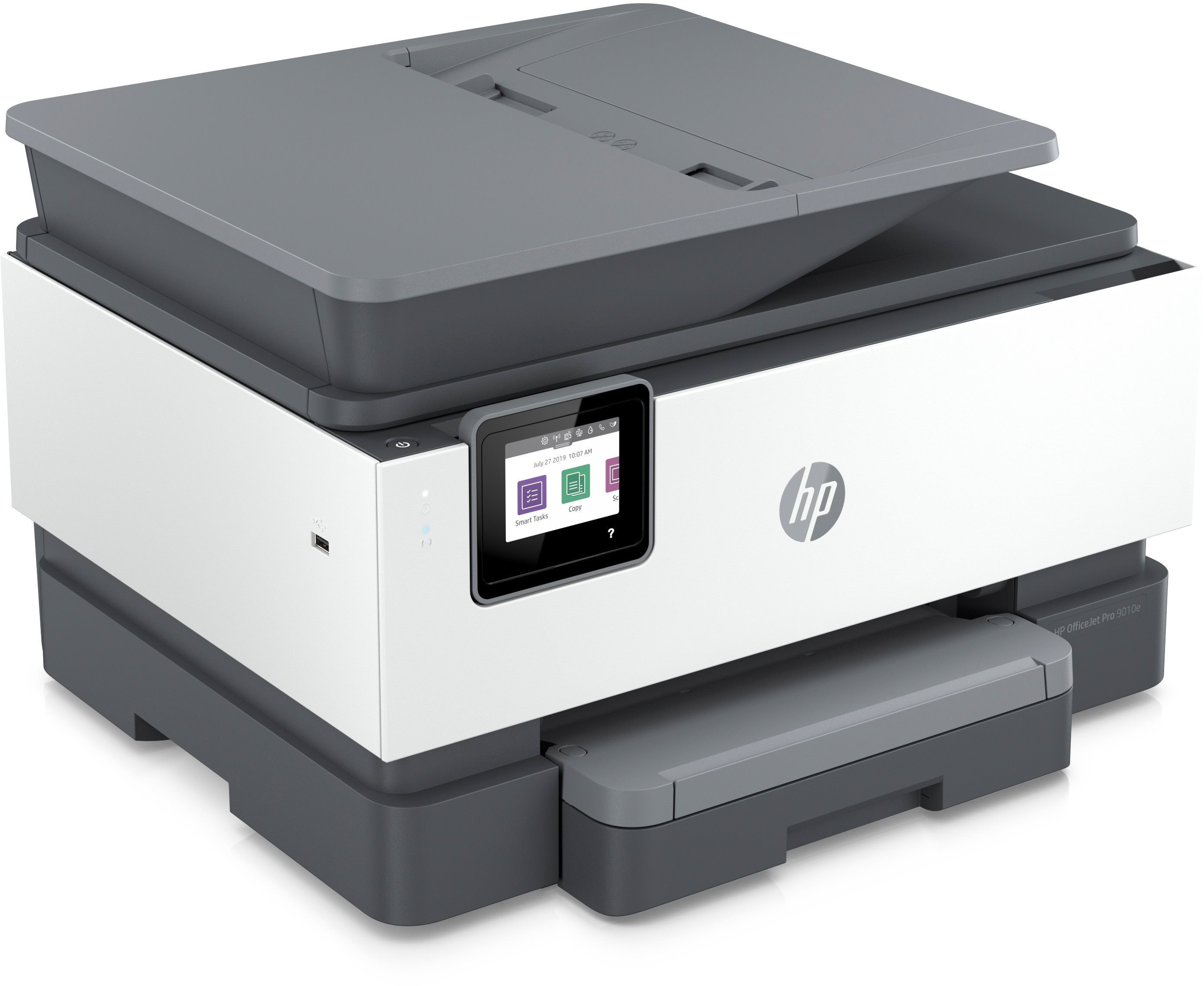 Tintenstrahldrucker HP OfficeJet Pro 9010e All-in-One Seitlicher Anblick