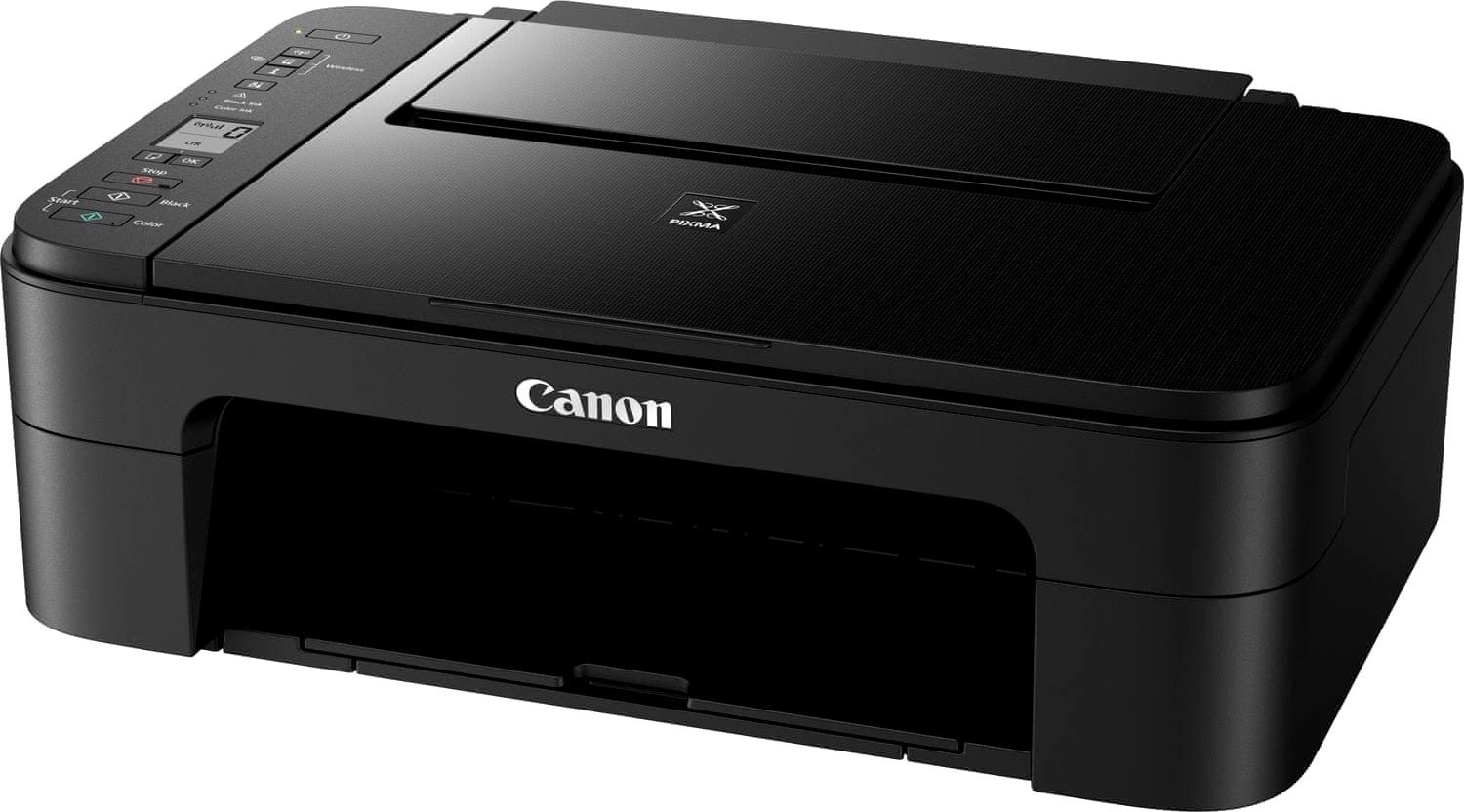 Inkjet Printer Canon PIXMA TS3355 Black Lateral view