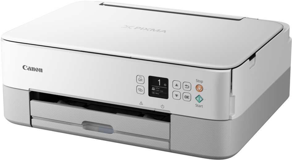 Inkjet Printer Canon PIXMA TS5351 white Lateral view