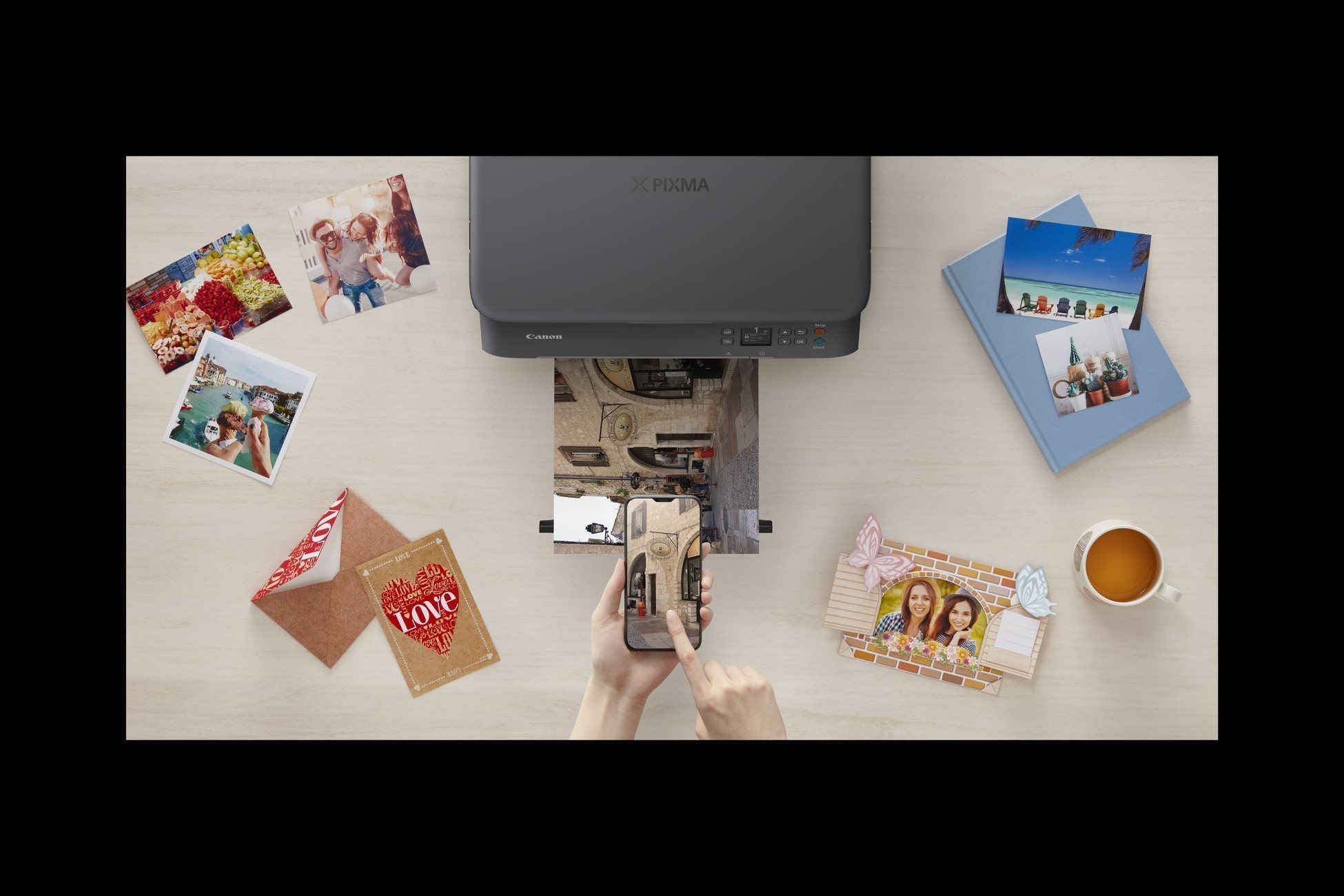 Inkjet Printer Canon PIXMA TS5355A Black Lifestyle