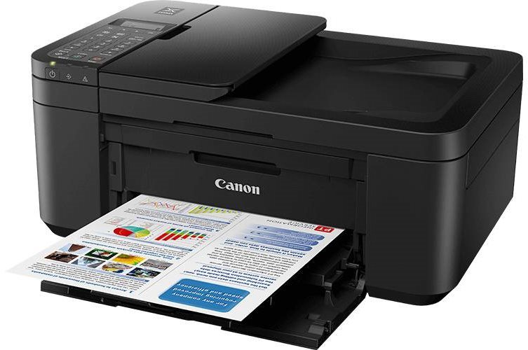 Inkjet Printer Canon PIXMA TR4550 Black Lateral view