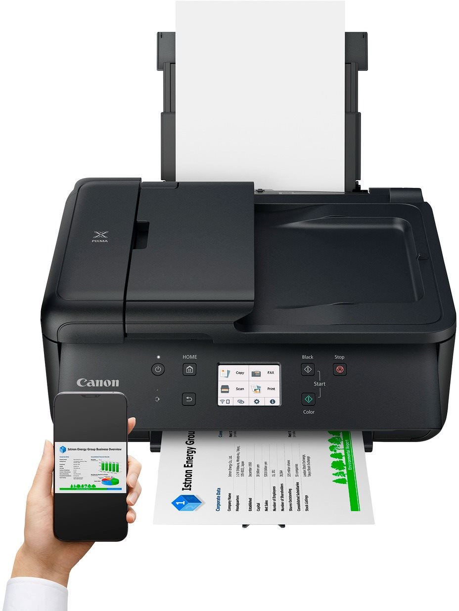Tintenstrahldrucker Canon PIXMA TR7650 schwarz ...